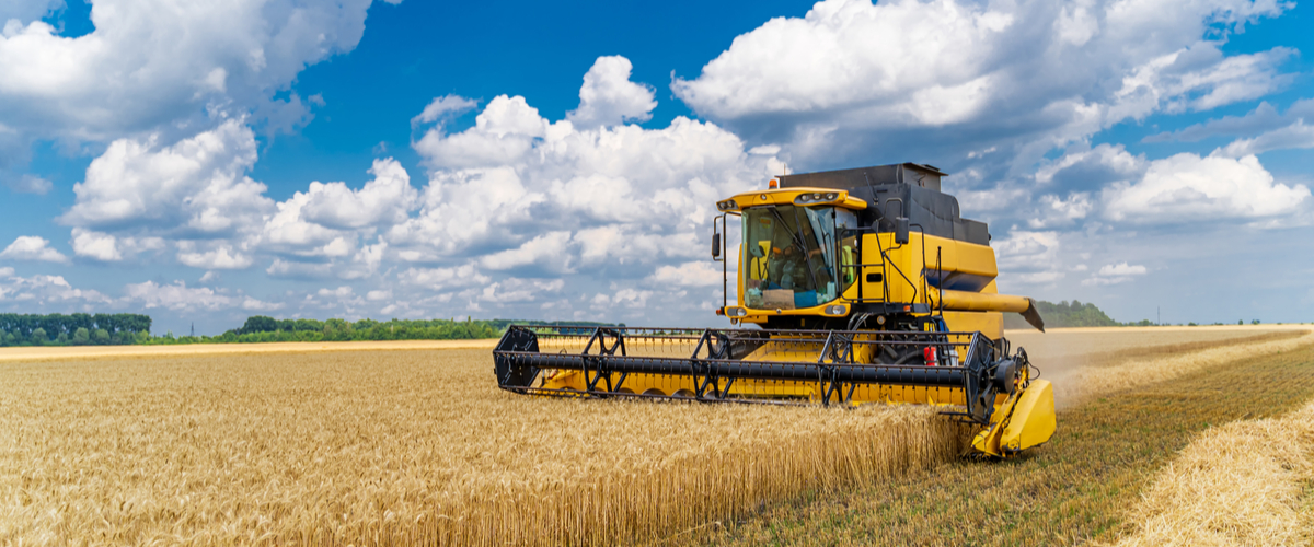 Business asset - combine harvester